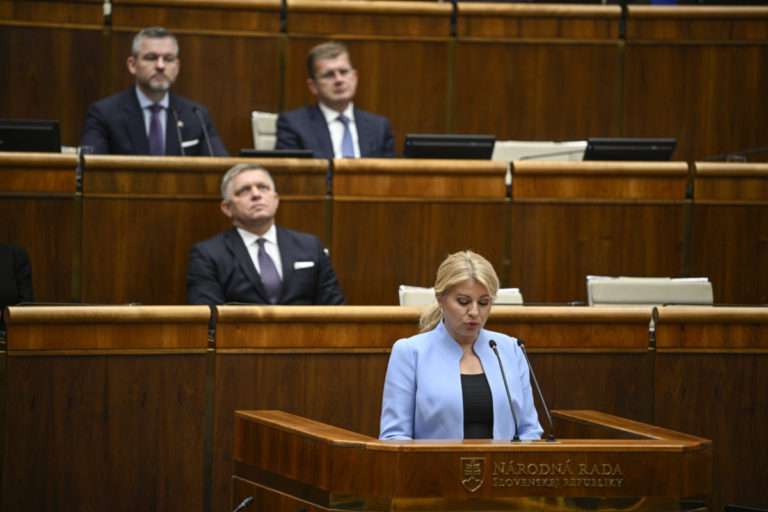 Prezidentka Čaputová vystúpila v parlamente a Ficovej vláde adresovala jasný odkaz (foto)