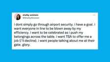 Zábavné a relevantné tweety o bezpečnosti letísk