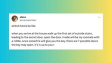 Zábavné a relevantné tweety o pobytoch na Airbnb