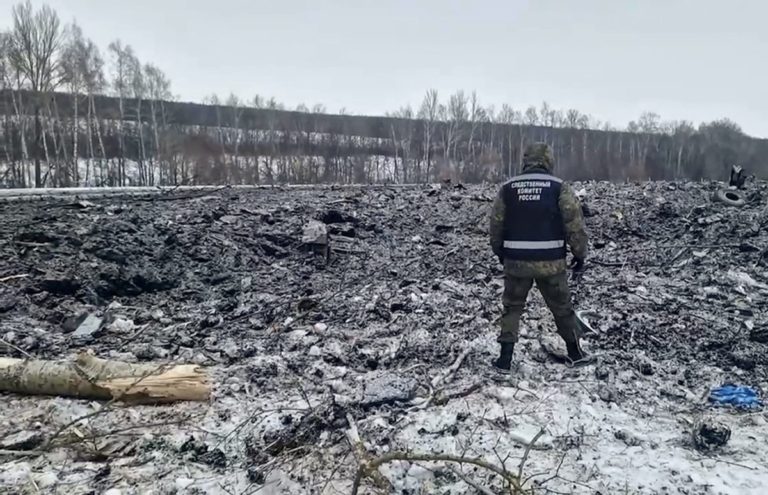 Rusko neplánuje odovzdať telá ukrajinských zajatcov, ktorí údajne boli na palube havarovaného lietadla Il-76