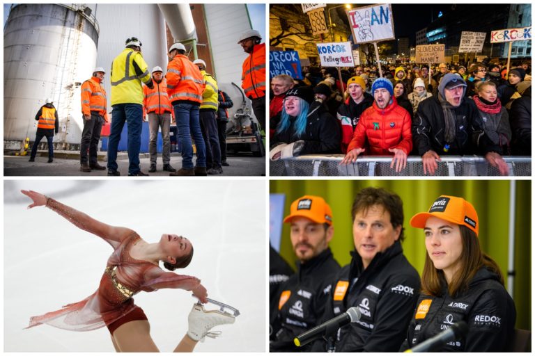 Top foto dňa (11. január 2024): Fico v cukrovare, protest Zastavme ich! aj zrušený tréning Vlhovej