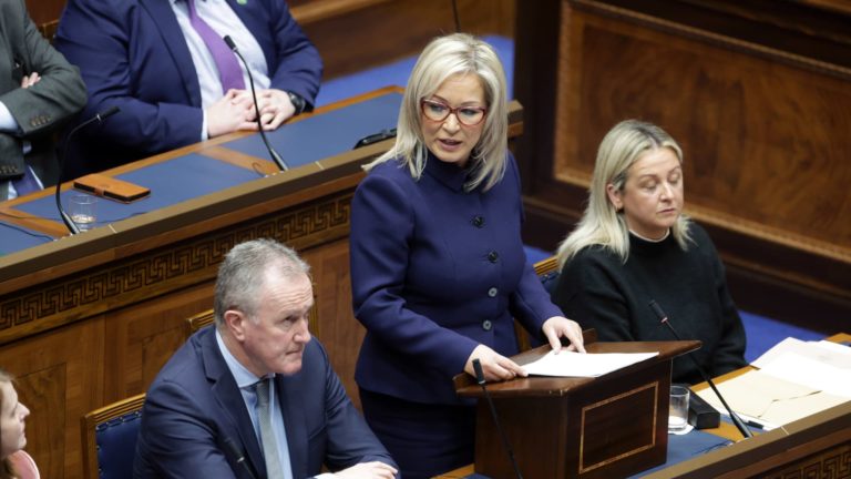 United Ireland v centre pozornosti s Michelle O'Neill zo Sinn Fein