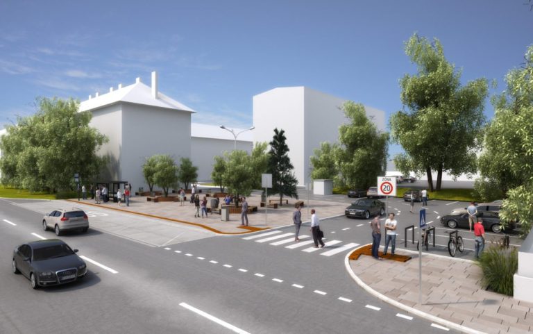 Bratislavská Rača odhalila budúcu podobu centrálneho námestia na Rendezi (foto)