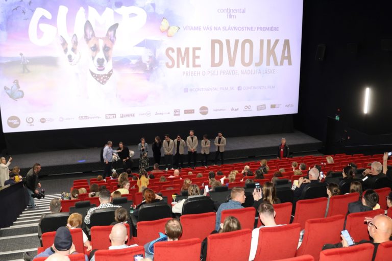 Do kín prišiel český film Gump: Sme dvojka, na premiére mu tlieskali známe tváre