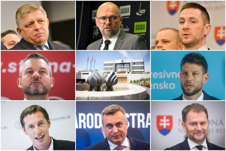 Hlas-SD je v prieskume tretí, SaS a KDH sú tesne pri sebe. SNS aj matovičovci by z parlamentu vypadli