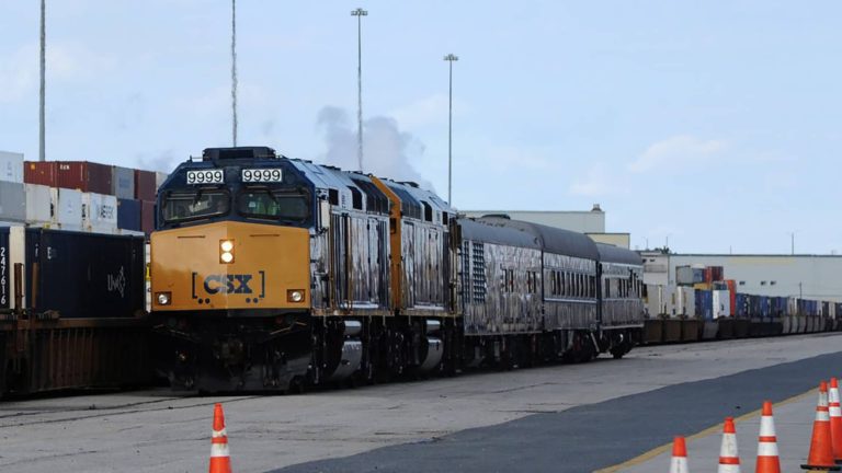 Nová nákladná trasa Railroad CSX pre uzavretie prístavu Baltimore sa začína v utorok