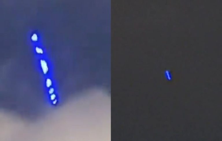 Obyvatelia Arizony nahrávajú video „mimozemského“ modrého UFO