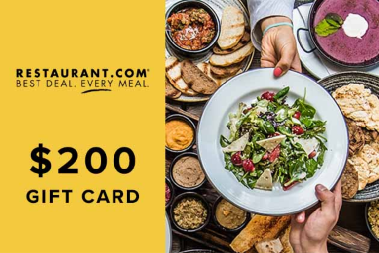 Nakŕmte ducha svojej spoločnosti touto e-darčekovou kartou Restaurant.com v hodnote 200 USD, ktorá je len 35 USD