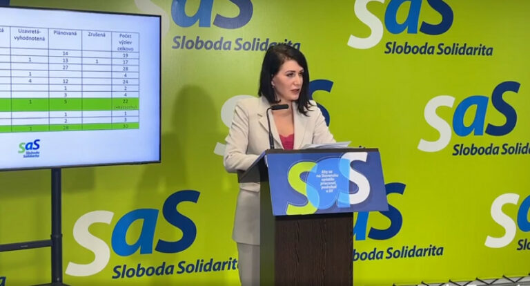 Poslanci SaS budú hlasovať za odvolanie Dolinkovej, podľa Cigánikovej ustupuje hoaxerom a dezinformátorom