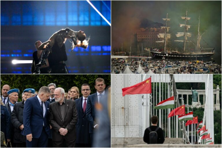 Top foto dňa (8. máj 2024): Eurovízia, Olympijský oheň a 79. výročie ukončenia 2. svetovej vojny