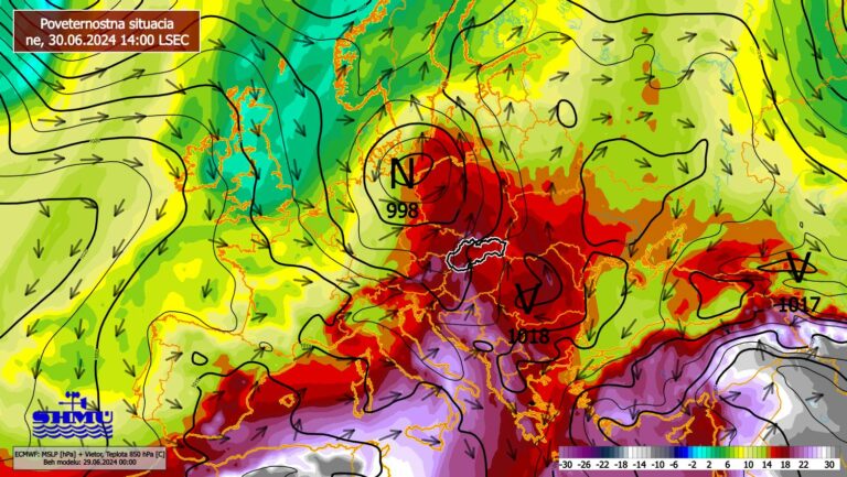 Na Slovensku padol teplotný rekord tohto roka, horúčavy nás čakajú aj v nedeľu a príde zmena