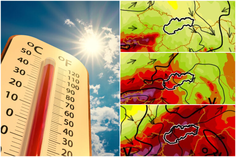 Slovensko opäť potrápia horúčavy. Meteorológovia vysvetlili, prečo budú iné ako predošlé