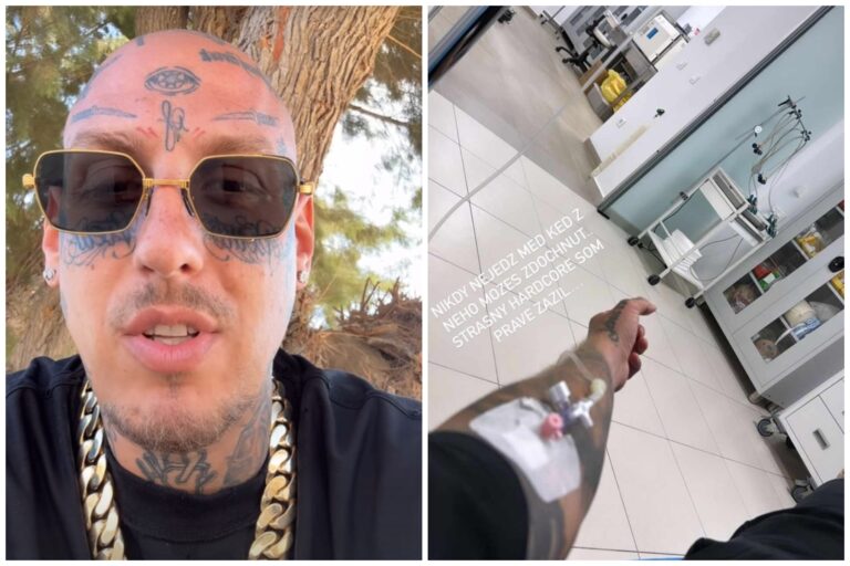 Separ skončil počas dovolenky na pohotovosti. Strašný hardcore som práve zažil, povedal raper (foto)