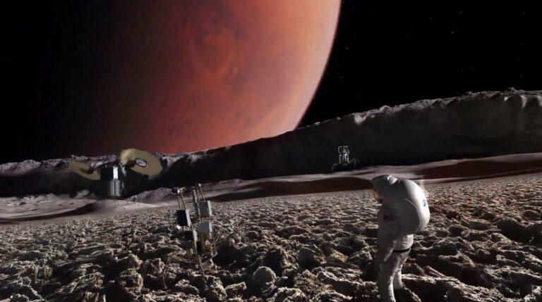 Mal by Phobos slúžiť ako vstupný prístav SpaceX na Mars?