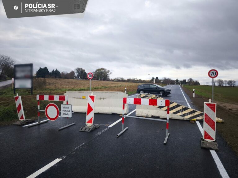 Polícia má pre vodičov dobré správy, obchádzka počas rekonštrukcie cesty I/51 sa ruší – FOTO