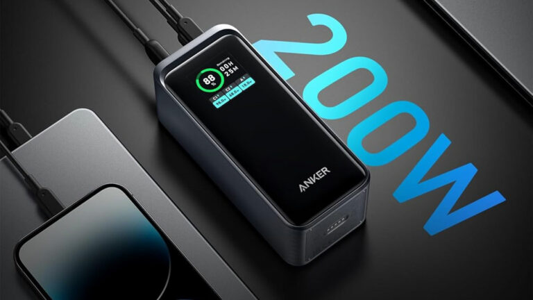 Pokles ceny: Ušetrite 40 % na powerbanke Anker Prime 20 000 mAh