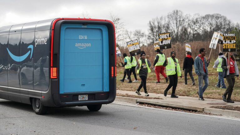 Pracovníci Amazonu štrajkujú v siedmich zariadeniach počas dovolenkových nákupov