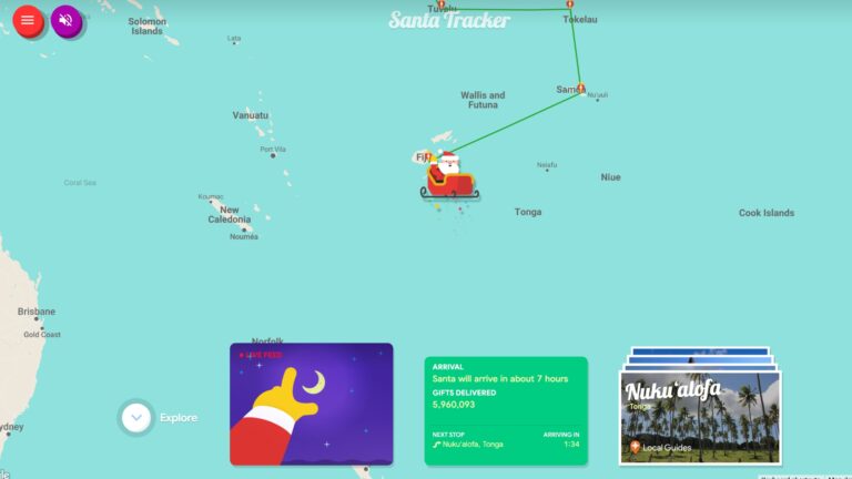 Santa Clause prichádza do mesta a teraz ho môžete sledovať na Google