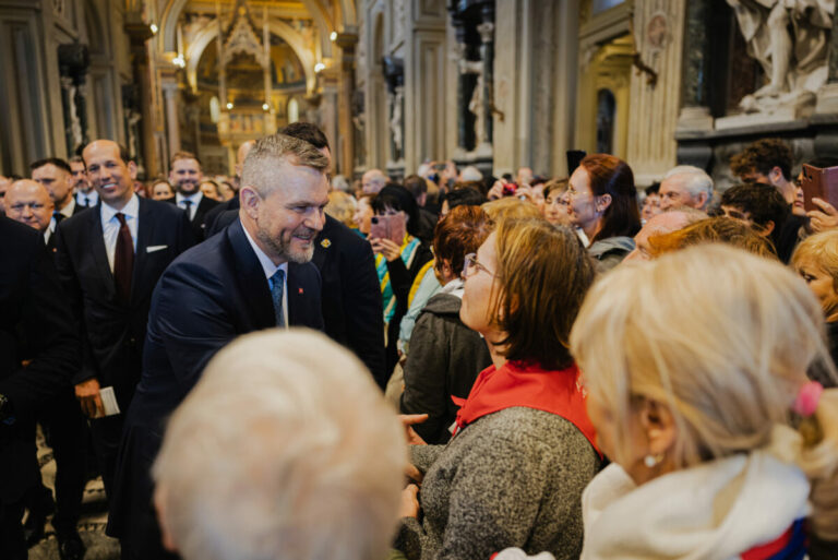Najskloňovanejšími slovami počas Národnej púte sú nádej a pokoj, hovoril o nich aj prezident Pellegrini – VIDEO, FOTO