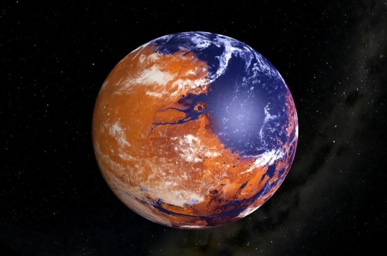 Mars mohol stratiť vodu v dôsledku zmien axiálneho sklonu