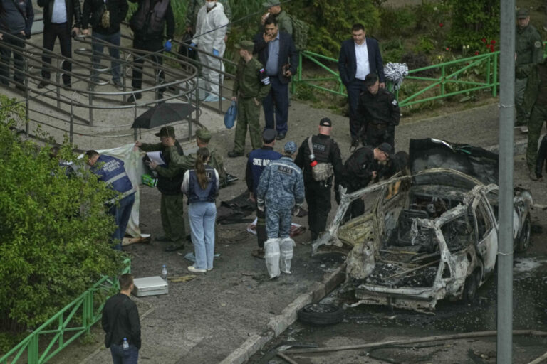 Ruská FSB oznámila, že zadržala muža podozrivého zo zabitia ruského generála pri výbuchu auta