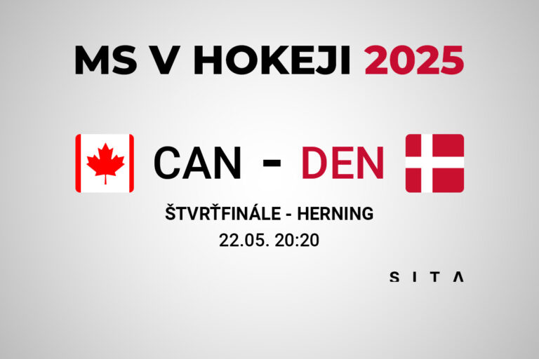 Štvrťfinále MS v hokeji 2025: Kanada – Dánsko / ONLINE, VIDEO, FOTO