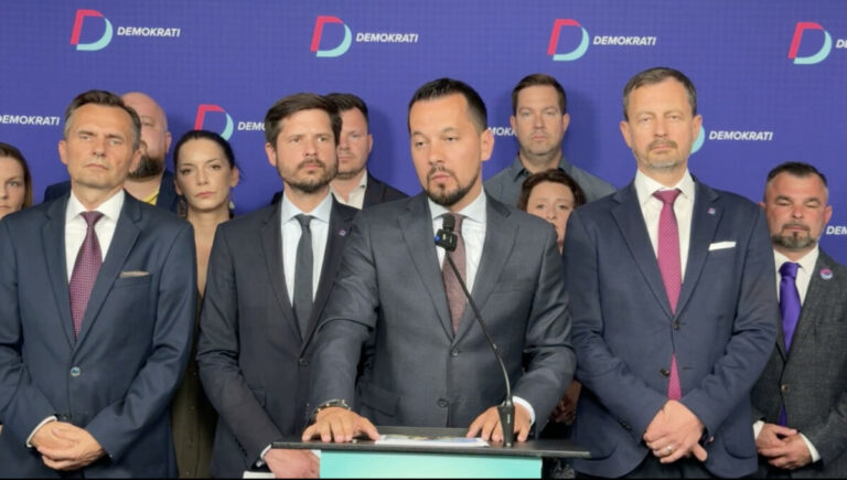Demokrati neveria slovám Šutaja Eštoka. O predvolaní Naďa podľa nich Európska prokuratúra nerozhodla – VIDEO