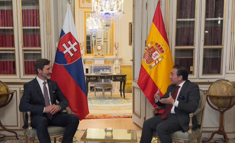 Slovensko a Španielsko sa zhodujú v podpore Trumpa v mierovom úsilí – VIDEO