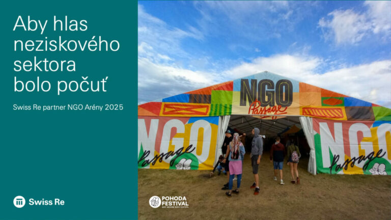 Swiss Re opäť partnerom NGO Arény na festivale Pohoda