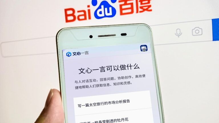 Čínsky baidu posilňuje svoj vyhľadávací produkt pomocou AI v boji proti súperom