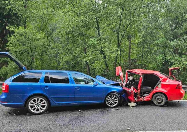 Pri tragickej nehode zahynul 30-ročný vodič, jeho spolujazdec utrpel ťažké zranenia