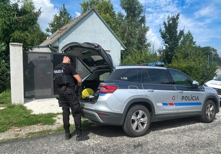 Polícia vyšetruje streľbu v obci Lukáčovce, podozrivú osobu už zadržali