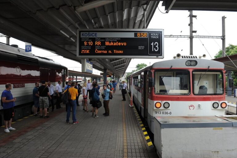 Medzištátne vlaky do Čopu a Mukačeva budú dočasne zrušené, dôvodom sú práce na ukrajinskej infraštruktúre