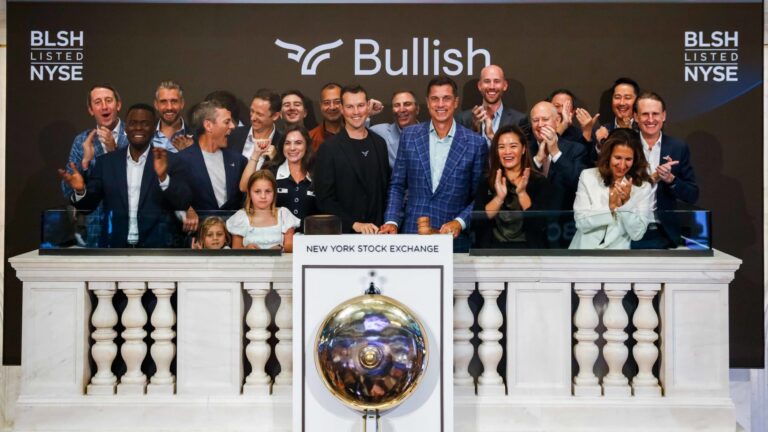 Bullish Stock stúpa 83% v debute NYSE po krypto iPO