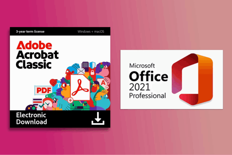 Ušetrite viac ako 80% na tomto zväzku Adobe Acrobat + Microsoft Office Pro 2021